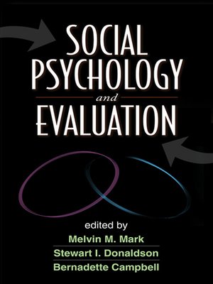 cover image of Social Psychology and Evaluation